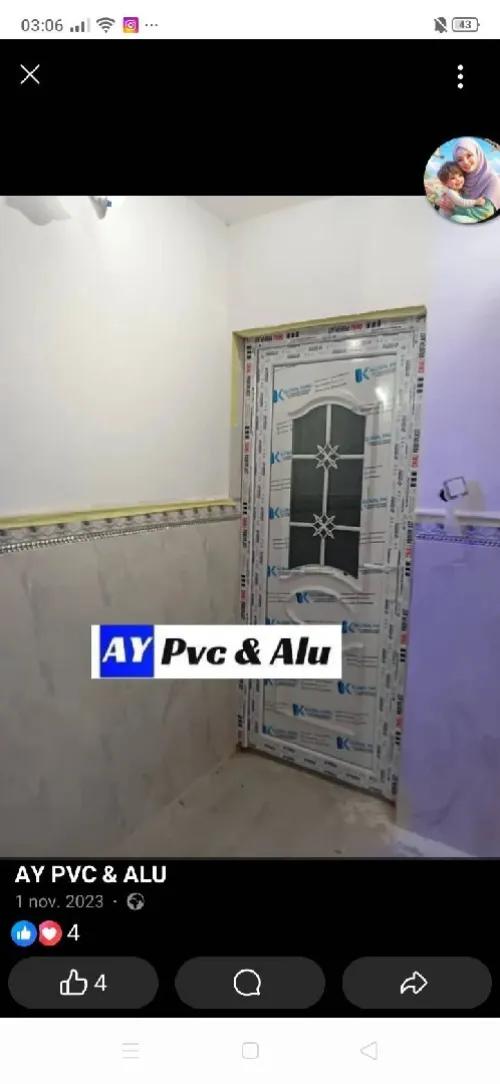 **بسم الله على بركة الله** Fabrication de portes et fenêtres pvc & alu 