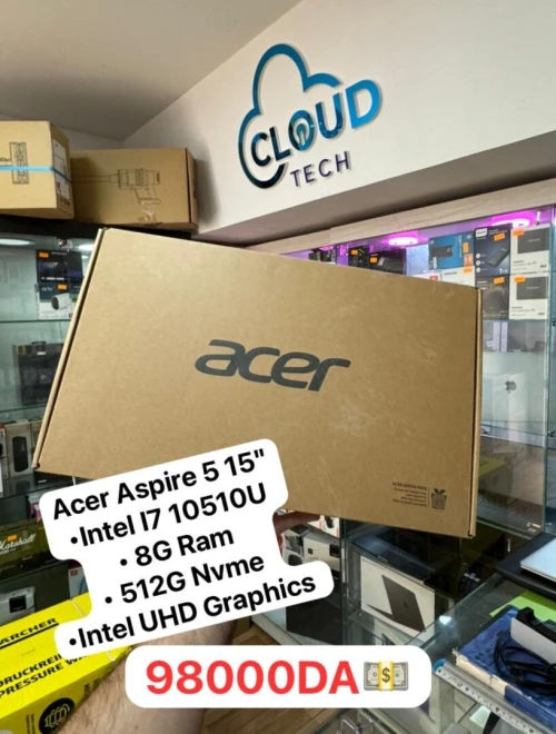 Acer Aspire 5 i7 10e 8G 512nvme