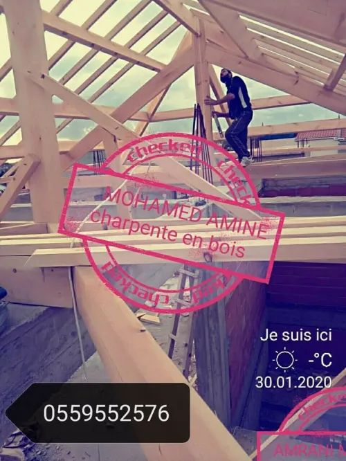CHARPENTE en bois 