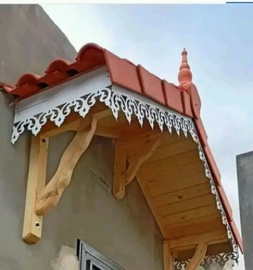 تركيب القرميد Charpent en bois