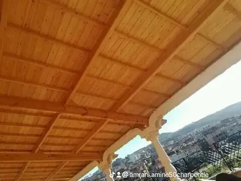 Charpente en bois professionnel 