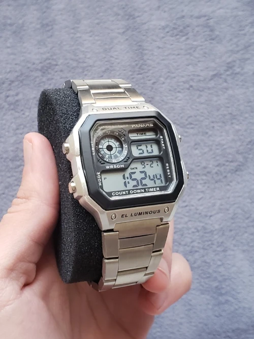 Montre homme digital classic style retro vintage