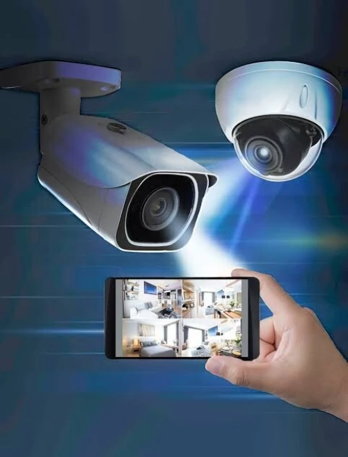 Installation des caméras de surveillance