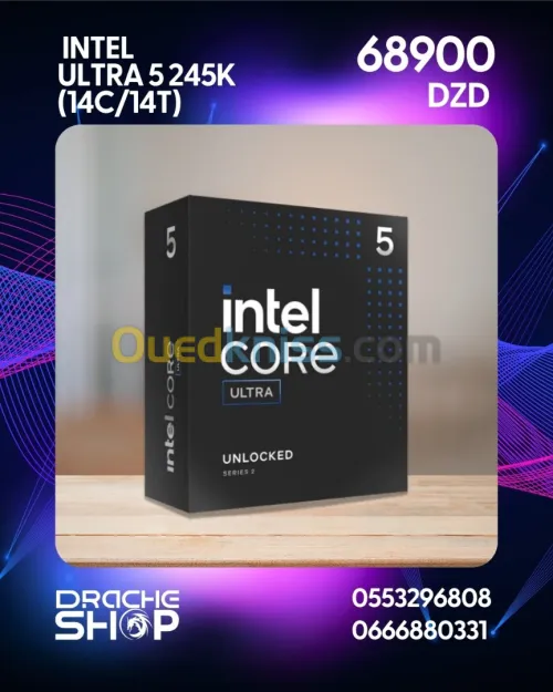 Processeur Intel ULTRA 5 245K (14C/14T)