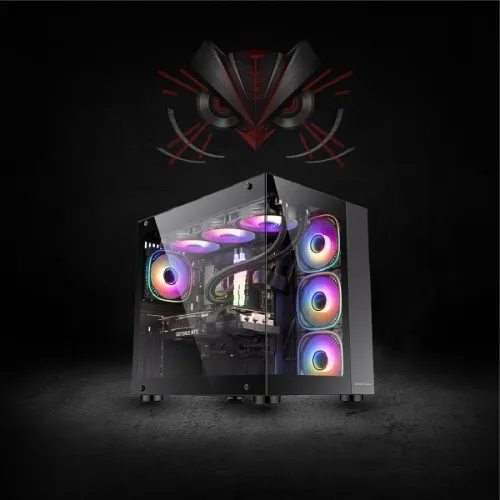 HYBROK TITAN EVO Mid-Tower Case 7 ARGB Fans