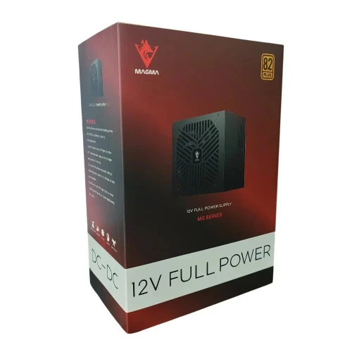 Magma 650W Black Reliable Power Supply for Gaming