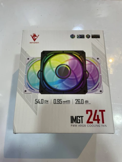 PACK 3 FANS Magma IMGT 24T WHITE
