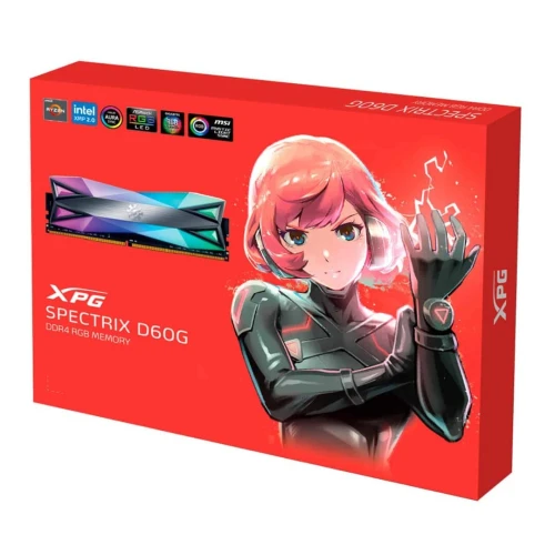 ADATA XPG Spectrix D60G 16Go(2x8GB)  3600Mhz DDR4 RGB