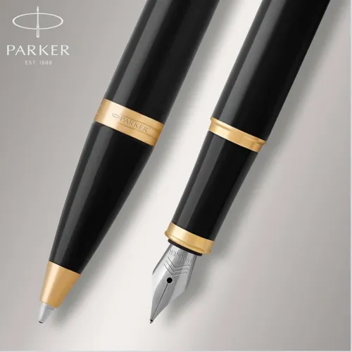 Coffret PARKER IM Duo. Stylo à plume et stylo à bille.