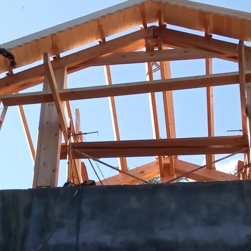 Construction des bungalows et chalets en bois 