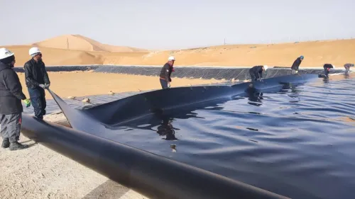 Geomembrane geocomposites, géotextiles
