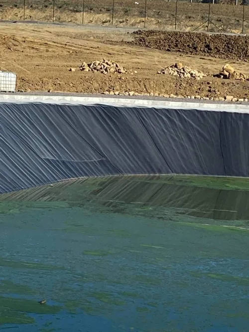 Geomembrane geocomposites, géotextiles