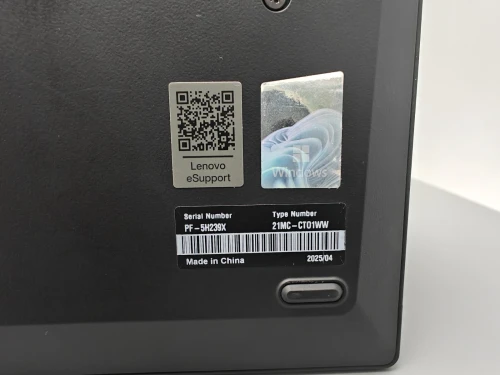 Lenovo Thinkpad T14 Gen 5 TACTILE Ryzen 7 PRO 8840U 32GB DDR5 512GB SSD RADEON 780m 14" WUXGA