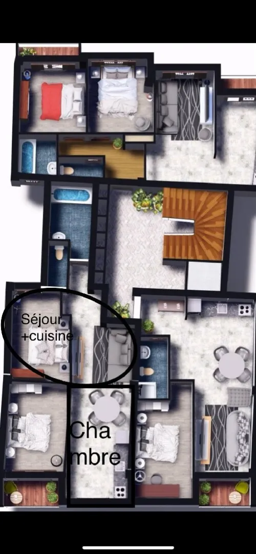 Vente Appartement F2 F3 Alger Dely brahim