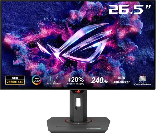 ASUS ROG Strix OLED XG27AQDMG - 27 inch WQHD Gaming Monitor - 240 HzOLED, 16:9, 2560x1440