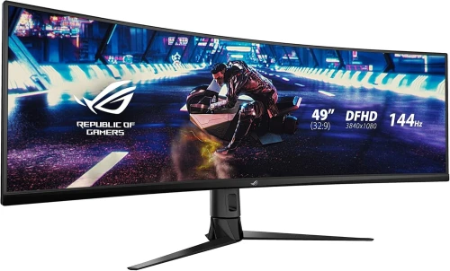 ASUS ROG XG49VQ - Ecran PC Gaming Esport 49 UWQHD - Dalle VA incurvée 1800R - 32:9-144Hz