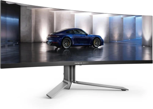 AOC Porsche Lifestyle gmbh & co. kg PD49 49 inch Widescreen QD OLED Black Multimedia Curved Monitor