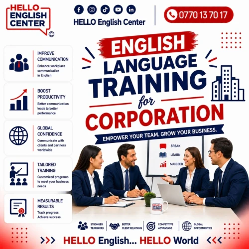 English Language Training for Corporation