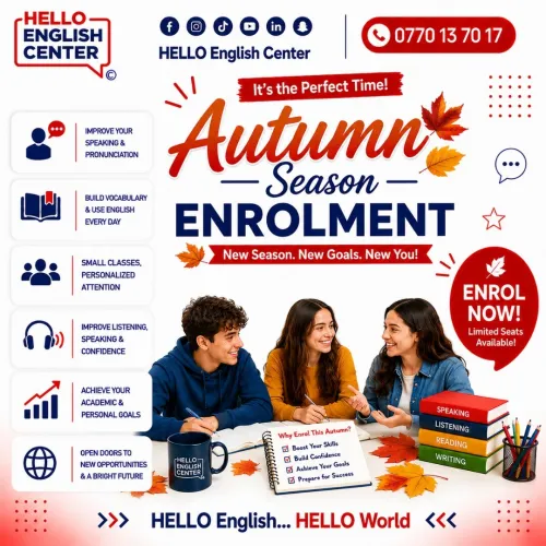 Enrol for Autumn Communication Class
