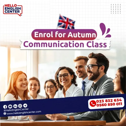 Enrol for Autumn Communication Class