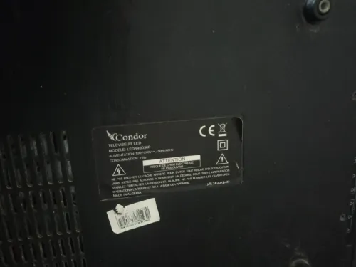 Télévision condor modèle LEDN40D36P