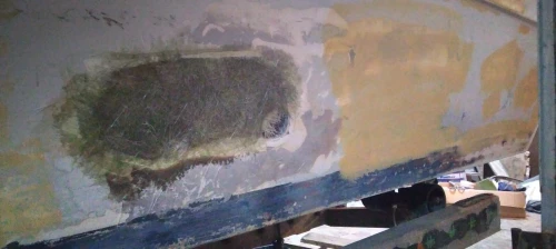 réparation bateaux résine, peinture polyuréthane - gelcoat - Topcoat  زورق نزهة، باخرة، قارب