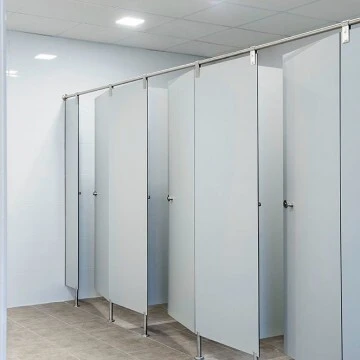 Cabine Sanitaire et Cassier Vestiaire  et banc d'assise en HPL