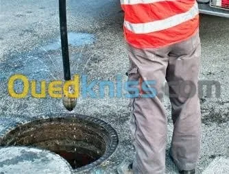 Service  nettoyage vidange canalisation curage 