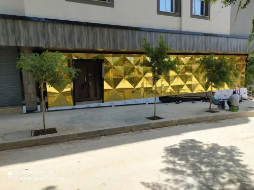 Façade ventilée ciramik terre cuite mure rideau 