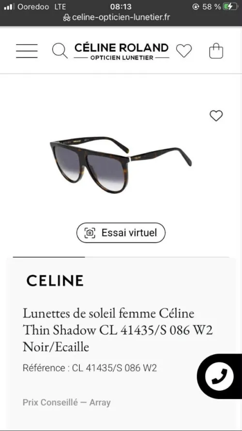 Lunettes originale pour femme 