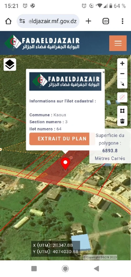 Vente Terrain Jijel Kaous