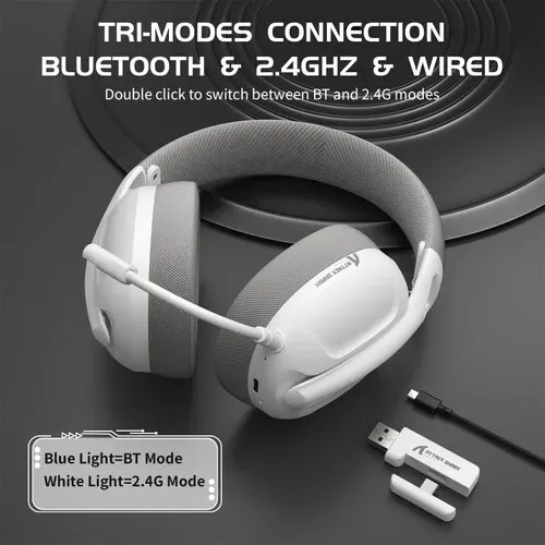 Casque ATTACK SHARK L80 PRO Tri-Mode