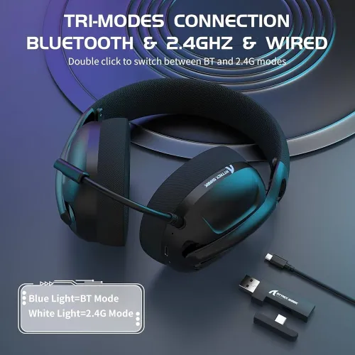 Casque ATTACK SHARK L80 PRO Tri-Mode