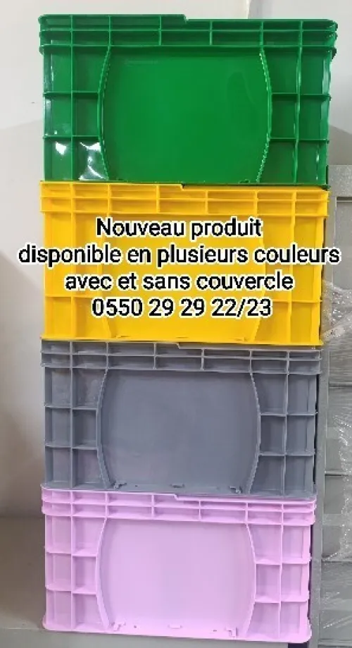 Caisse de rangement et palette