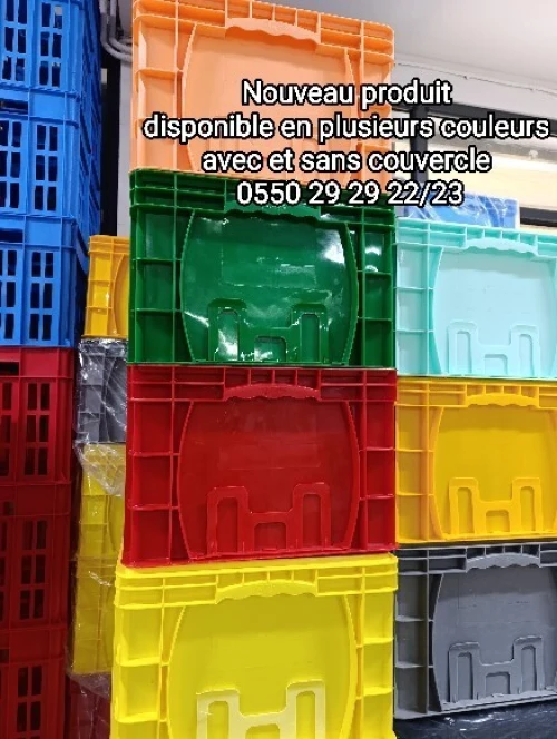 Caisse de rangement et palette