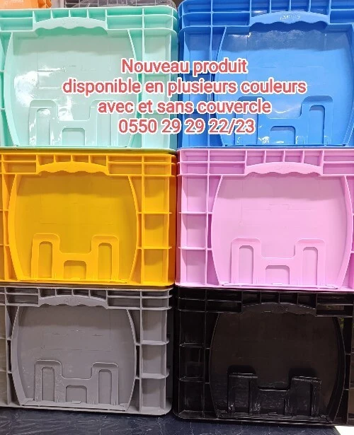 Chariot en plastique grand modèle