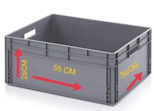 Boite de rangement en plastique 