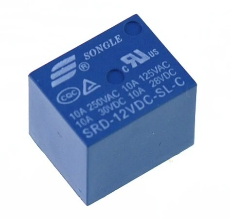 relai 12v 10A 30DC SINGLE SRD 12V DC-SL-C 