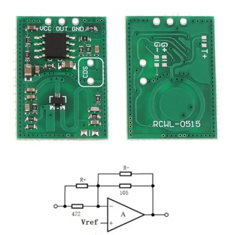 RCWL-0515 12-15M Long 2.7G Detection Module is Suitable