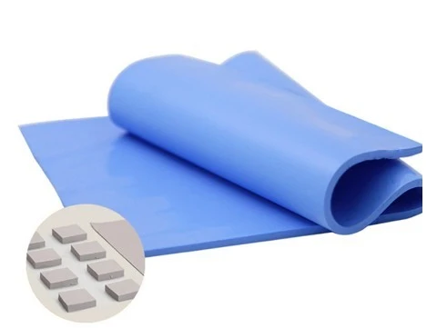 THERMAL CONDUCTIVE SILICONE pads 20cmx40cm, thickness 1mm. PATE THERMIQUE