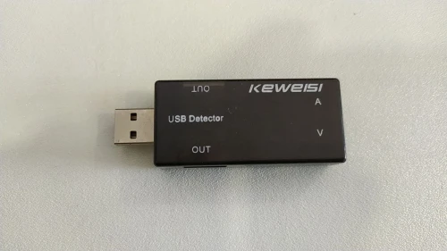 Dual USB Tester USB Detector Current Voltage Testing Double USB LCD Display Power KWS 10VA 3-9V
