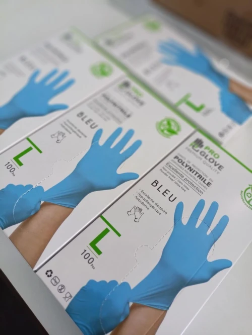 gants polynitrile 