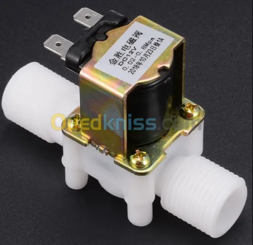 lectric Solenoid valve Magnetic DC 12V N/C Water Air Inlet flow switch 1/2" N/C. electrovanne