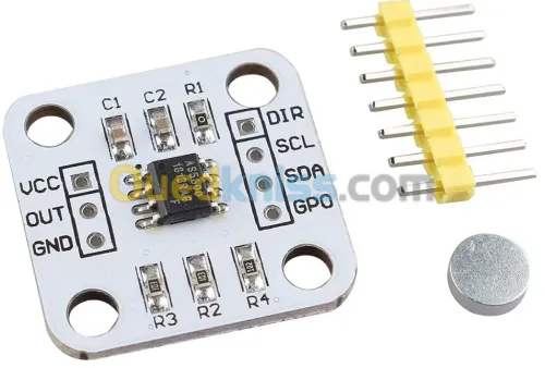 AS5600 Encodeur magnétique 12 bits haute précision avec aimant