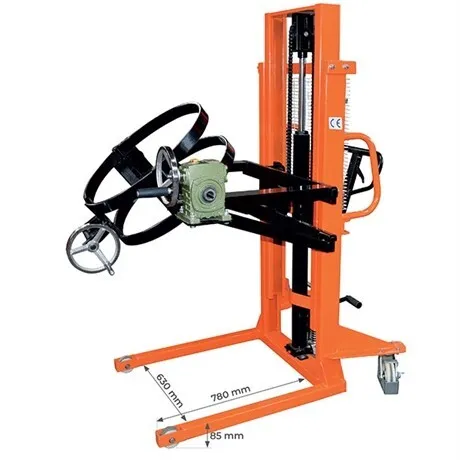 Gerbeur de fût semi-électrique et manuel 