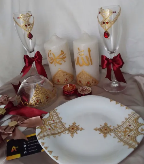 Ensemble henna orientale 