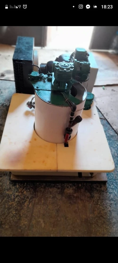 Machine de glace en écailles 