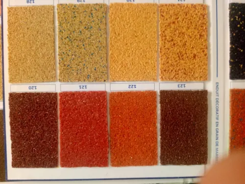 Grain de marber marbrex et Criperex