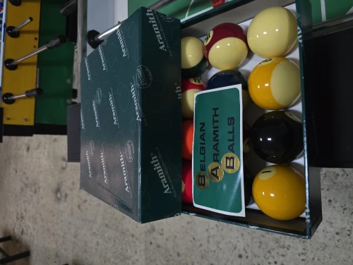 Boules de billard Aramith Belgian 57mm