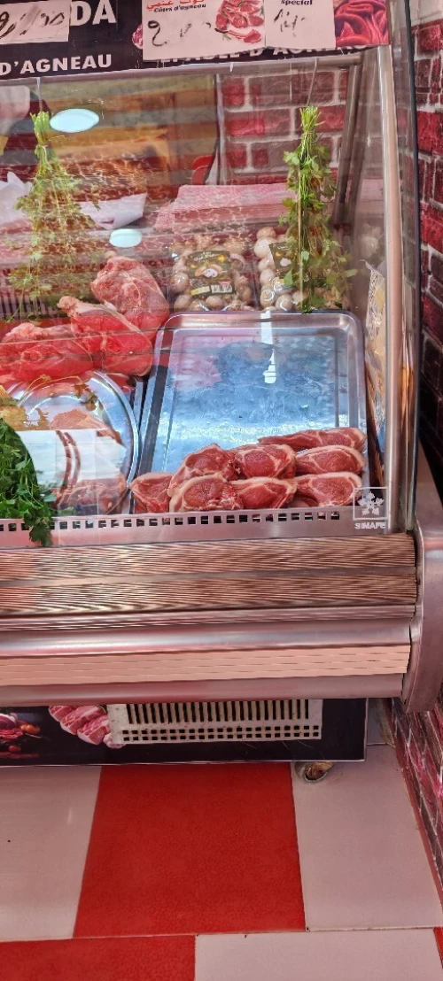 Frigo présentoir simaf boucherie